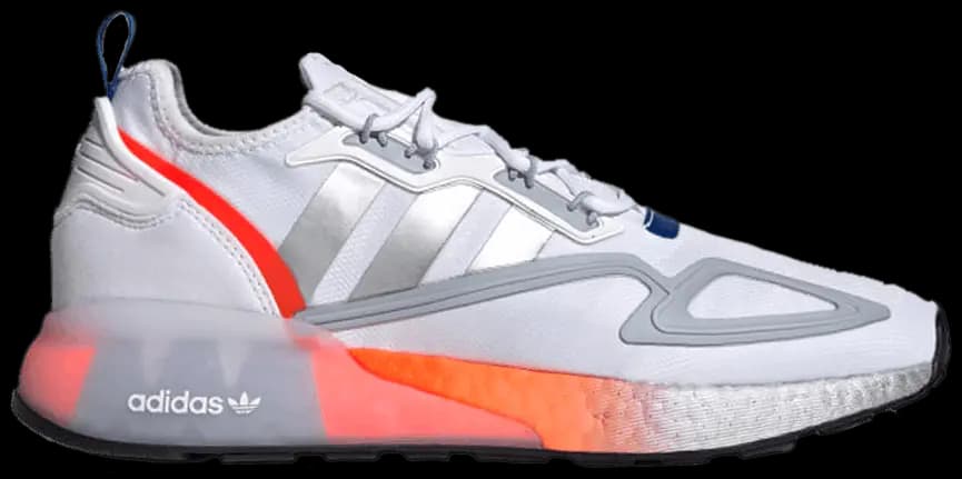 Giày Adidas ZX 2K Boost 'White Metallic Silver' FY5725