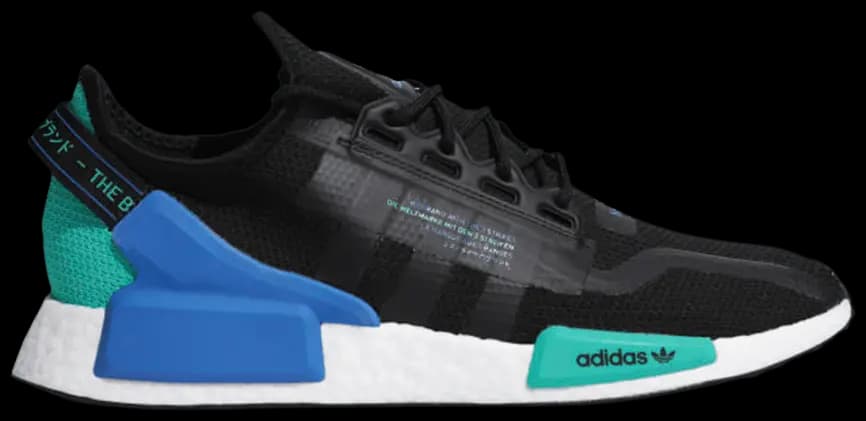Giày Adidas NMD_R1 V2 'Black Cyan' FY5922