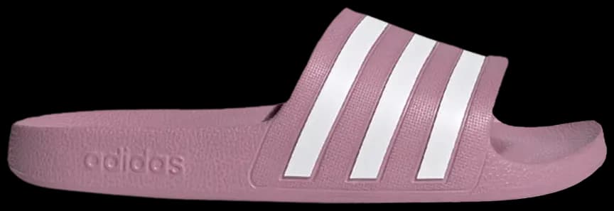 Dép Adidas Wmns Adilette Aqua Slide 'Cherry Metallic White' FY8107