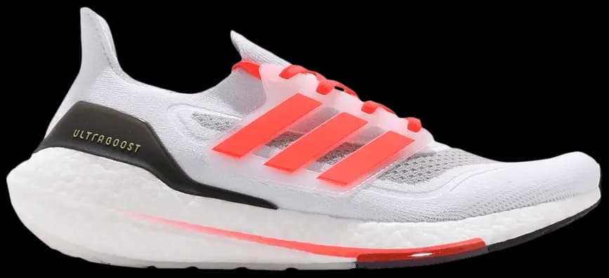 Giày Adidas UltraBoost 21 'White Solar Red' FZ1925
