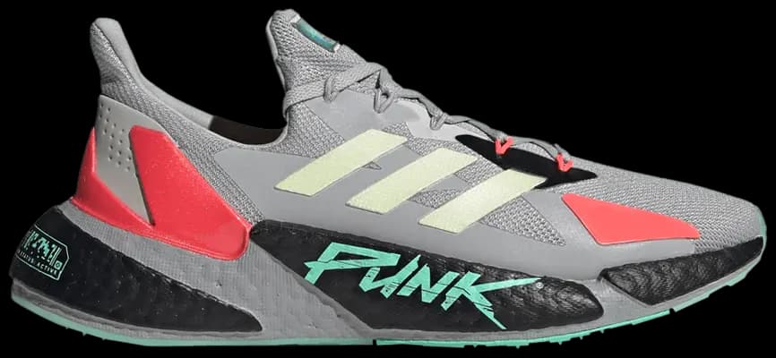 Giày Adidas Cyberpunk 2077 x X9000L4 'Grey Yellow Zest Pink' FZ3092