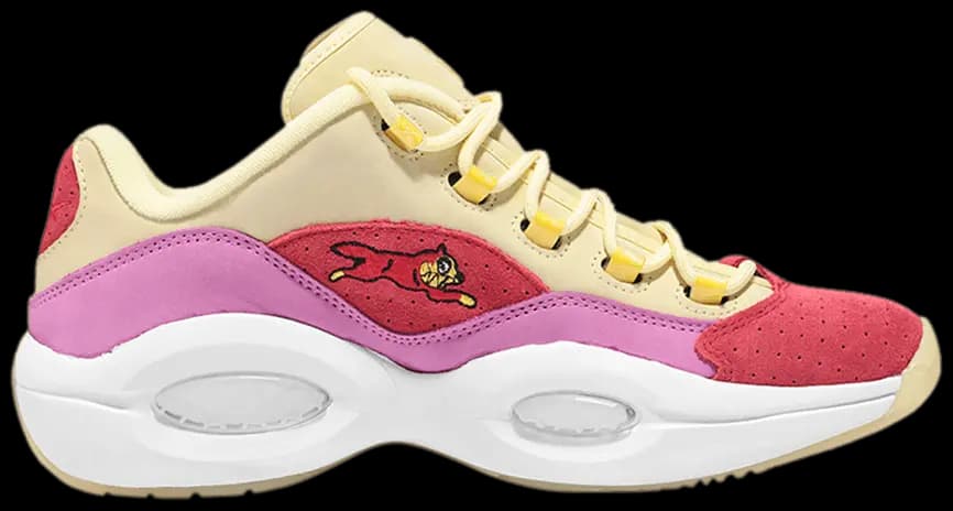 Giày Reebok BBC Ice Cream x Question Low Yellow Red FZ4346