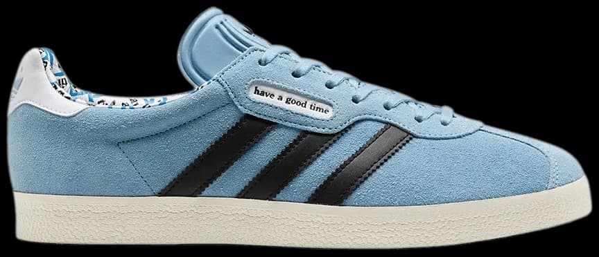 Giày Adidas Have A Good Time x Gazelle Super 'Clear Blue' G54785