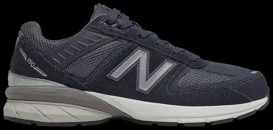 Giày New Balance 990v5 Big Kid 'Navy' GC990NV5