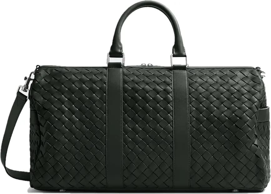 Túi Bottega Veneta Medium Intrecciato Duffle 'Dark Green' 650066V2E413009