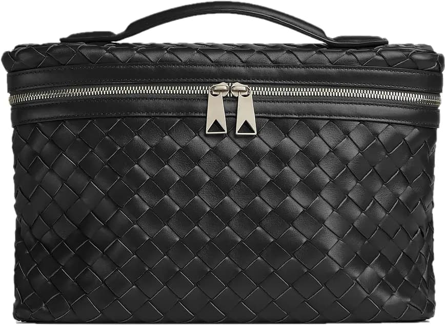 Túi Bottega Veneta Intrecciato Document Holder 'Black' 730726V2E418803
