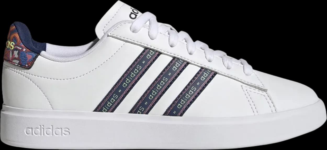Giày Adidas Grand Court 2.0 'White Mystery Blue' GW7111