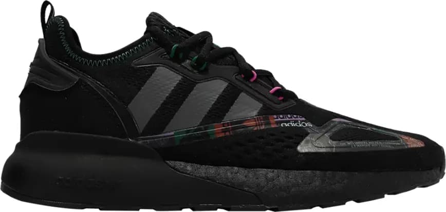 Giày Adidas ZX 2K Boost 'Black Bright Green' GX2719