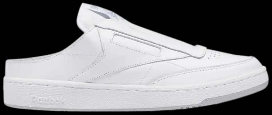Giày Reebok BEAMS x Club C Laceless Mule 'White Cold Grey' GX3853