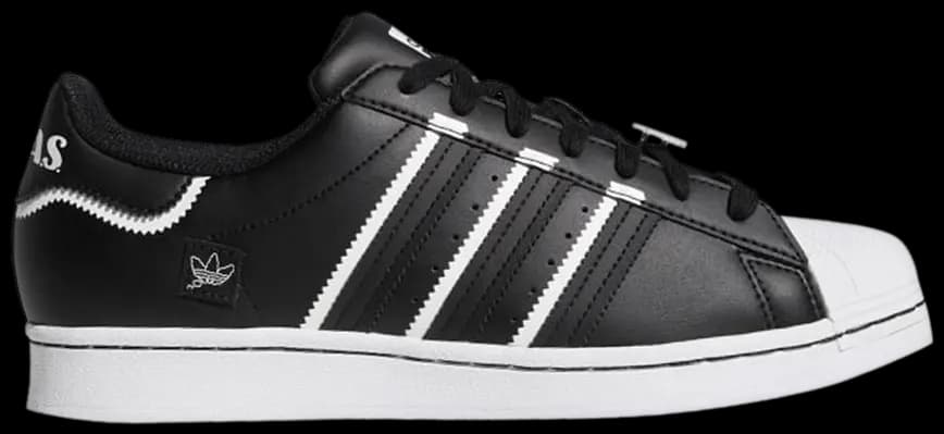 Giày Adidas Superstar 'Black White' GX5257