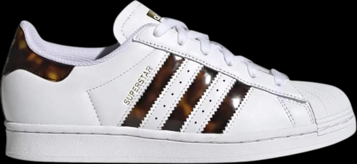 Giày Adidas Superstar 'White Brown' GY1032