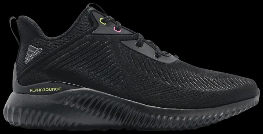 Giày Adidas Alphabounce EK 'Black Acid Yellow' GY5085