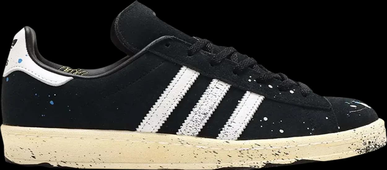Giày Adidas COOK x Campus 80 'Paint Splatter Black' GY7006 Giày Adidas COOK x Campus 80 'Paint Splatter Black' GY7006