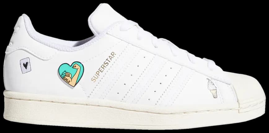 Giày Adidas Superstar J 'Patches' GY7490