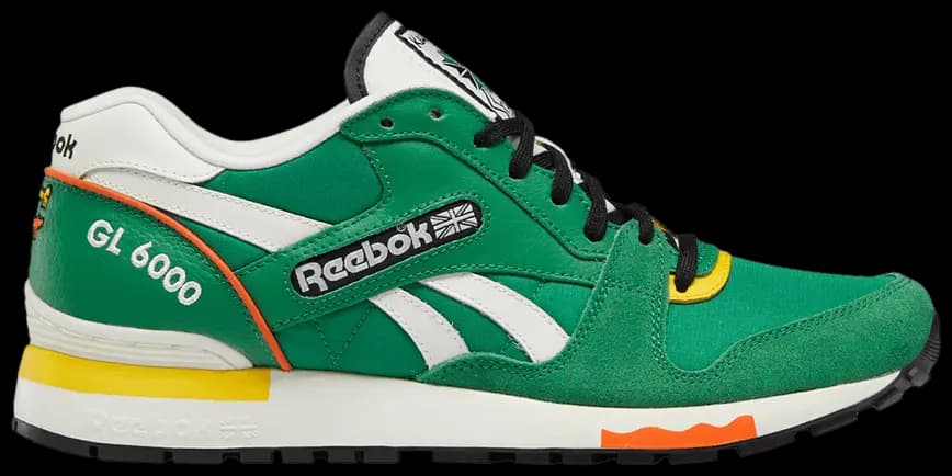 Giày Reebok Keith Haring x GL 6000 'Dog and Human Heel Print' GZ1460