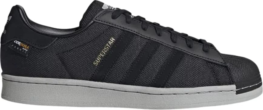 Giày Adidas Superstar 'Black Gold Metallic' GZ1601