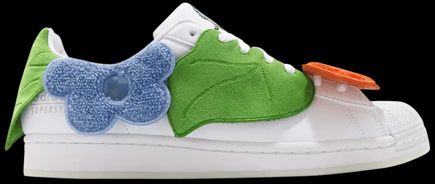 Giày Adidas Melting Sadness x Superstar 'Bee with You Pack Cloud White' GZ2662