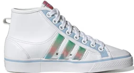 Giày Adidas Originals Nizza Hi 'White Blue Green' GZ2796