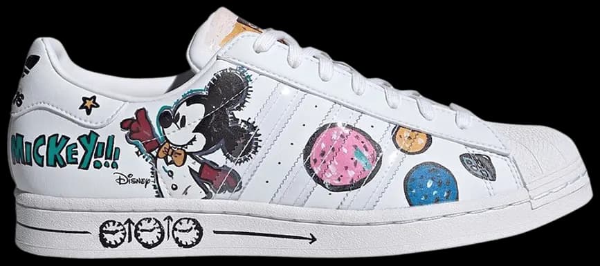 Giày Adidas Kasing Lung x Disney x Superstar 'Labubu Mickey Mouse' GZ8839
