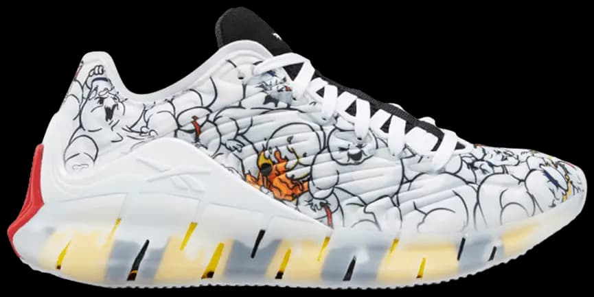 Giày Reebok Zig Kinetica Ghostbusters Stay Puft Marshmallow Man (GS) H03290