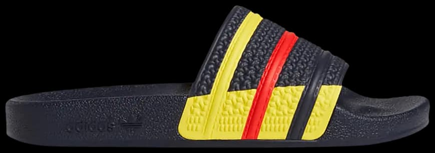 Dép Adidas Adilette Slide 'Legend Ink Red Yellow' H05238