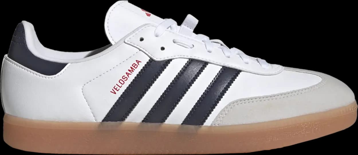 Giày Adidas Velosamba 'White Navy Scarlet' HP5399