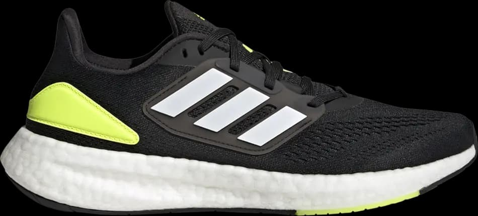 Giày Adidas PureBoost 22 'White Solar Yellow' HQ1449