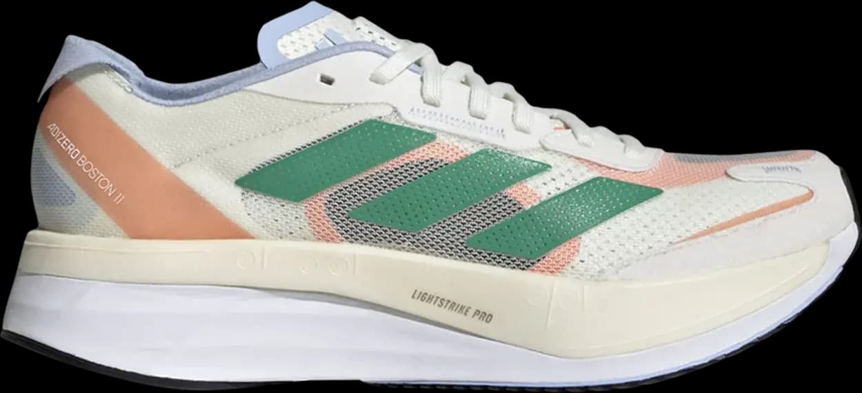 Giày Adidas Adizero Boston 11 'White Tint Court Green' HQ3697