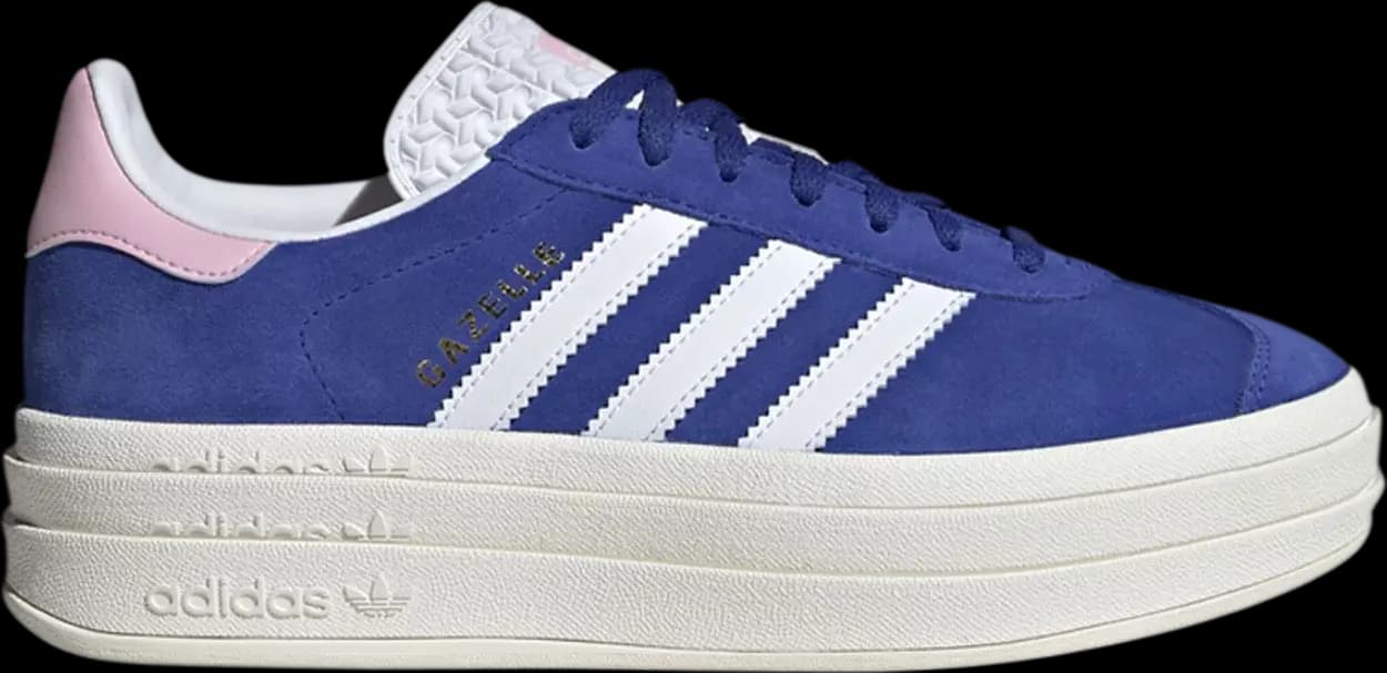 Giày Adidas Gazelle Bold 'Lucid Blue Pink' HQ6894