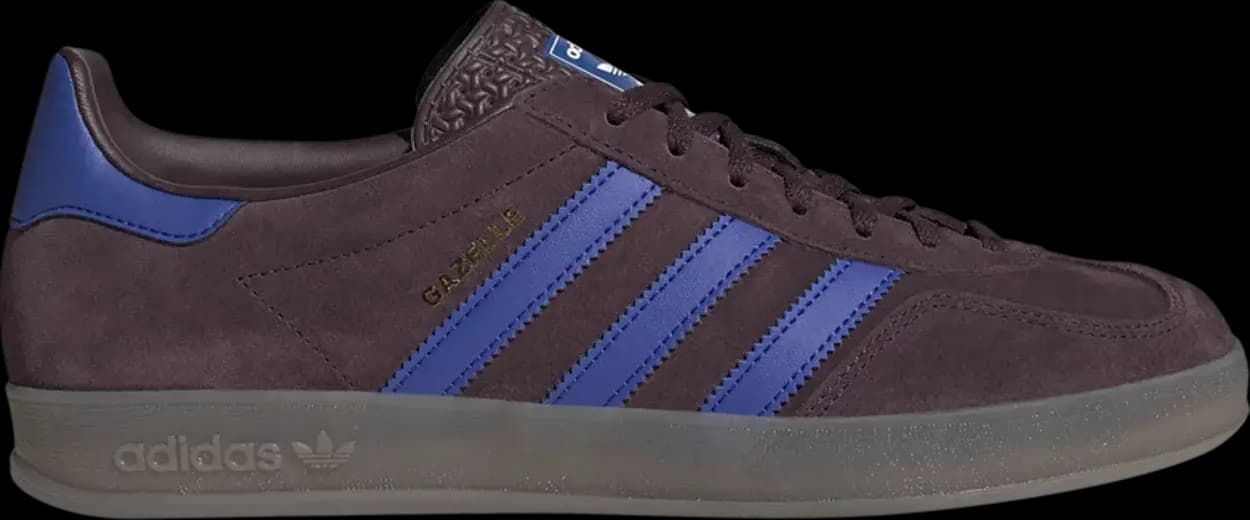 Giày Adidas Gazelle Indoor 'Maroon Lucid Blue' IG9980