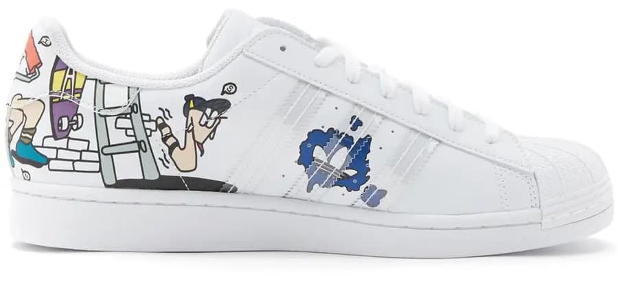 Giày Adidas Superstar 'White' GW5782