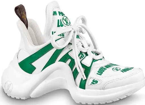 Giày Louis Vutton Archlight Sneaker Print Green 1A9D32