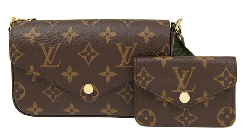 Túi Louis Vuitton Félicie Strap &amp; Go Monogram Canvas M80091
