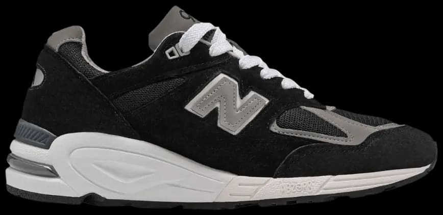 Giày New Balance 990v2 Made in USA 'Black Grey' M990BL2