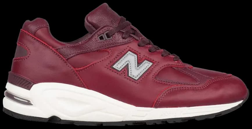 Giày New Balance 'Horween' Leather Burgundy M990BTA2
