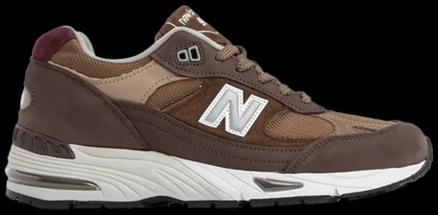 Giày New Balance 991 'Brown White' M991NGG