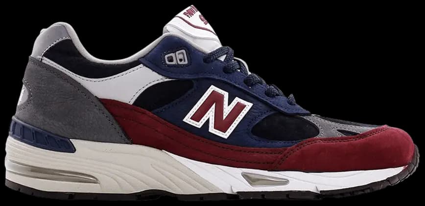 Giày New Balance 991 Made in England 'Navy Burgundy' M991RKB