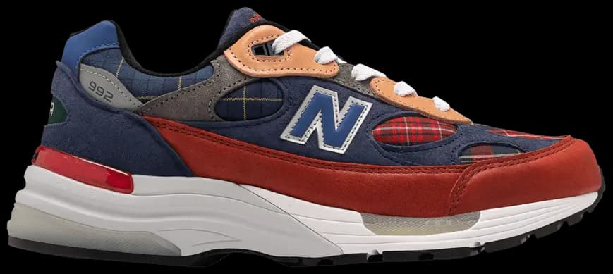 Giày New Balance Concepts x 992 Made in USA 'Plaid' M992AD