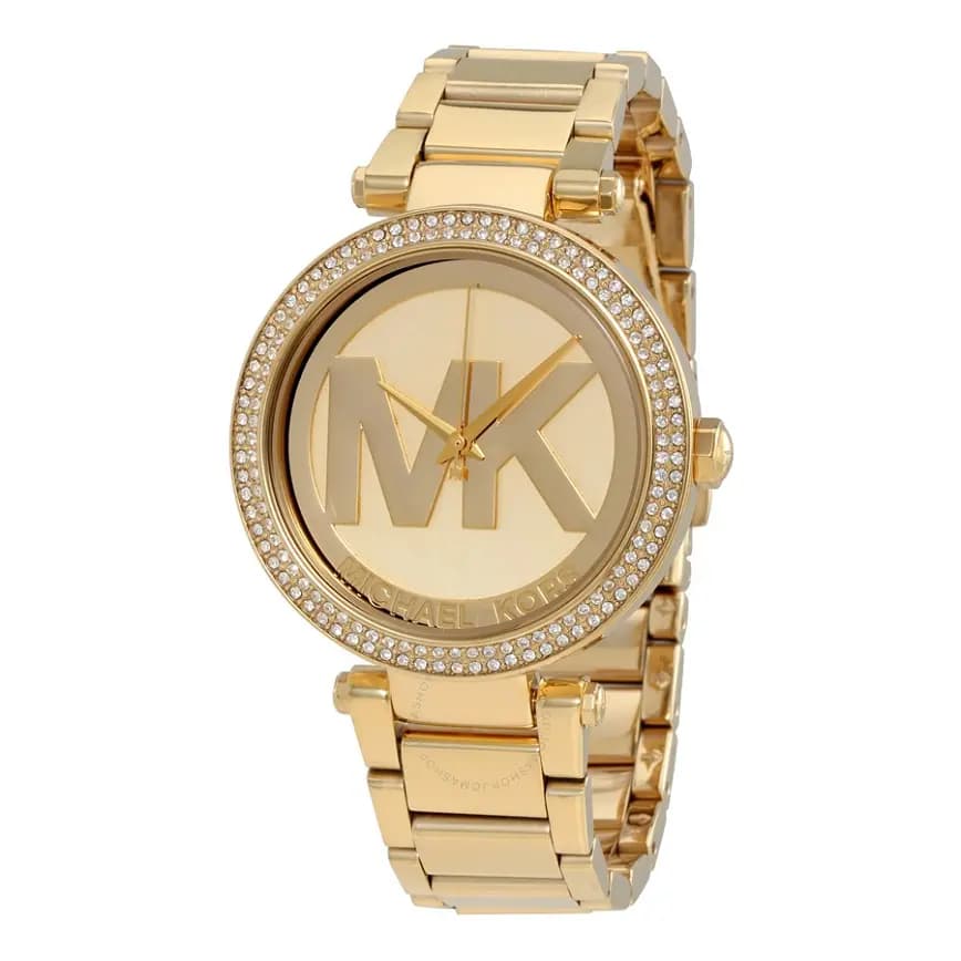 Michael Kors Women's Parker Gold Tone Watch MK5784