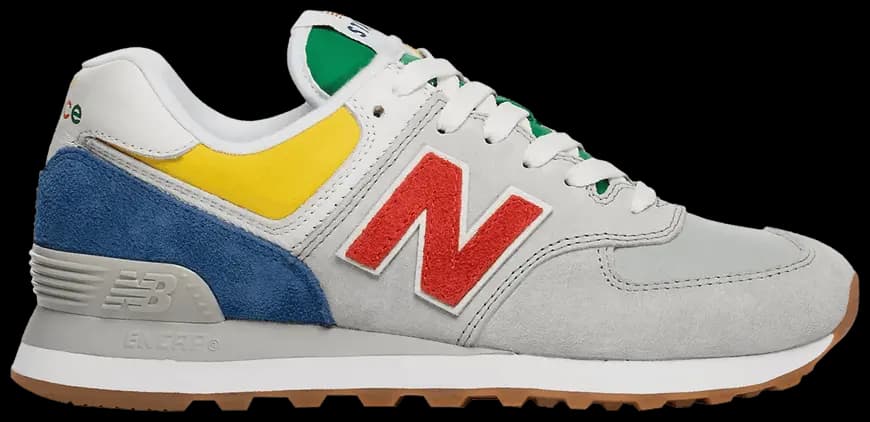 Giày New Balance STAUD x 574 'Rain Cloud Team Red' ML574ST