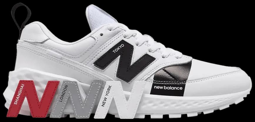 Giày New Balance 574 Sport 'Flight Path White' MS574AGC