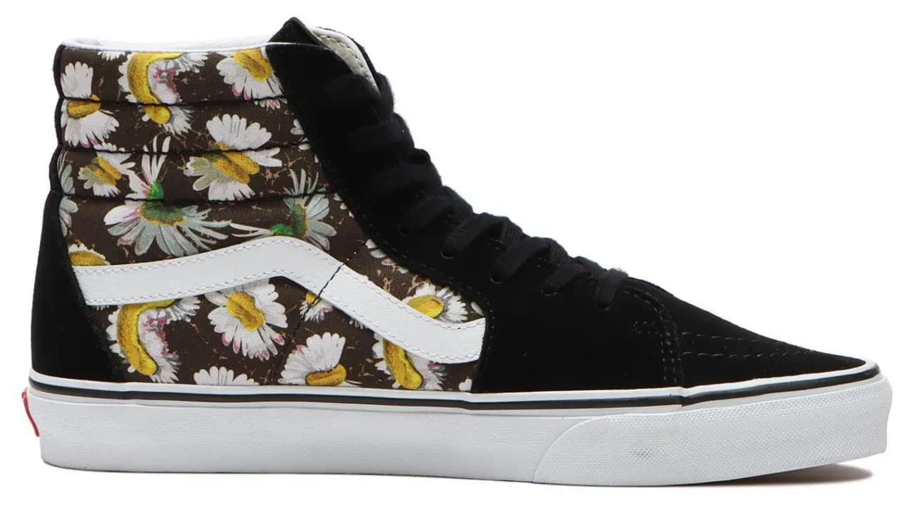 Giày Vans Flower Patterns Sk8-Hi Slip-Ons VN0A32QG9FV
