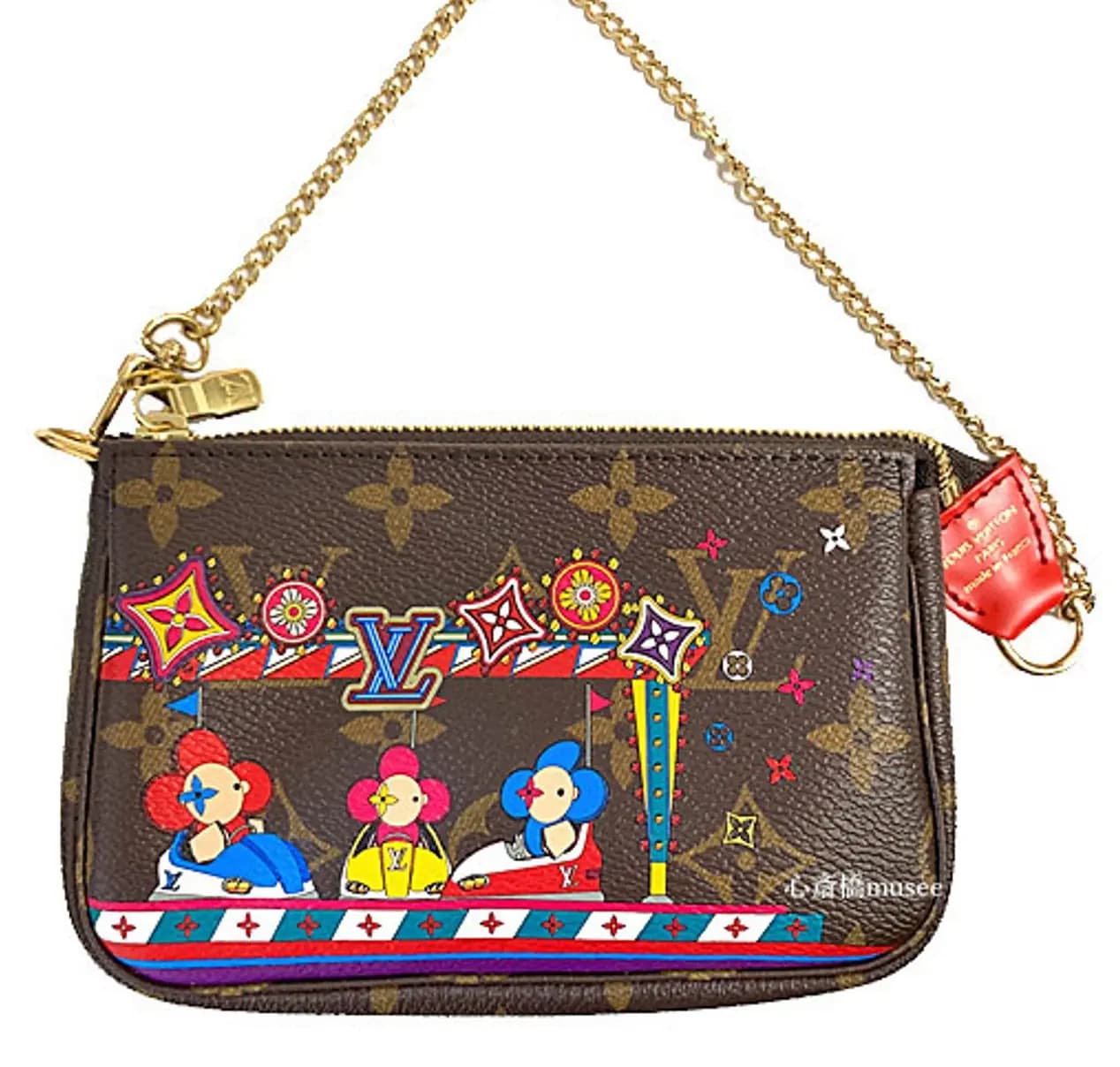 Túi Louis Vuitton Mini Pochette Accessoires Chain M69976