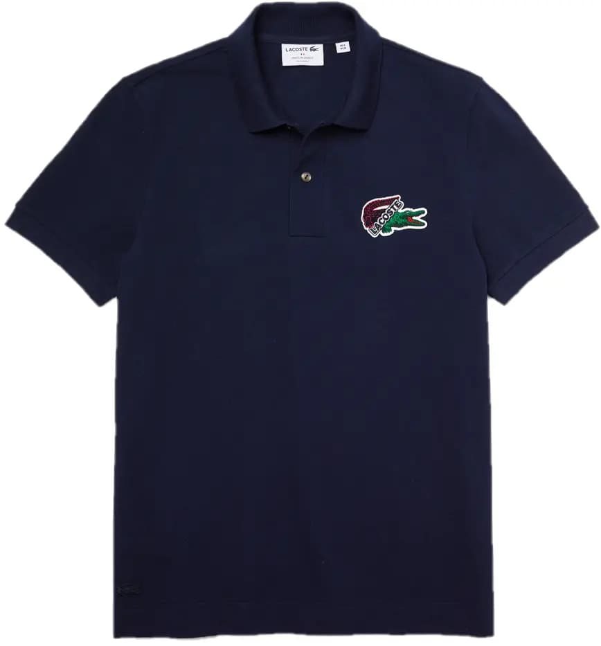 Áo Lacoste Organic Cotton Piqué Polo 'Blue' PH1369-166