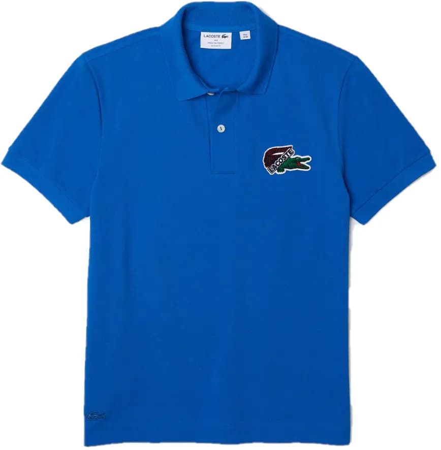 Áo Lacoste Holiday Organic Cotton Piqué Polo 'Blue' PH1369-K1Q