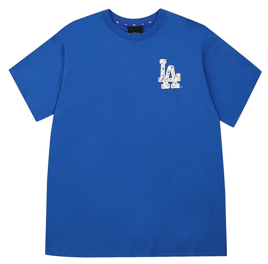 Áo MLB LA Tee Like Blue 31TS15031-07U