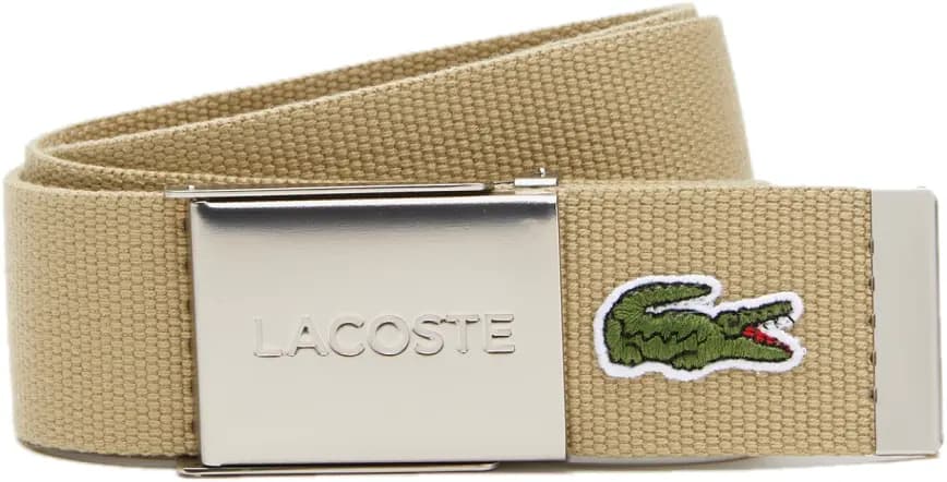 Thắt Lưng Lacoste Woven Fabric 'Beige' RC2012M53G-L37