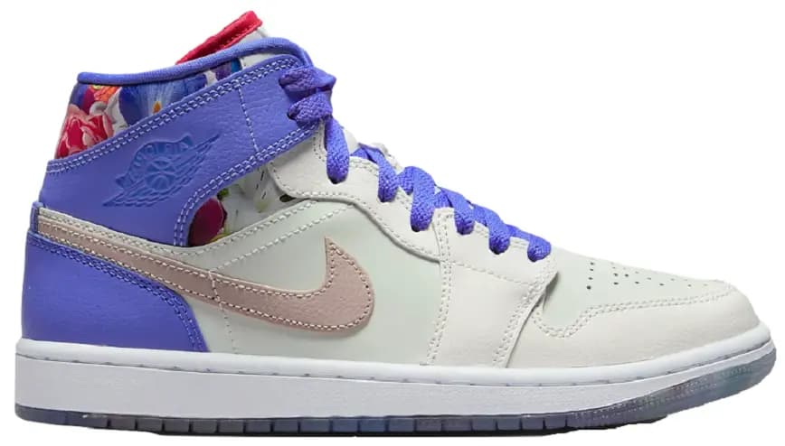 Giày Nike Air Jordan 1 Mid 'Floral' FD4331-121