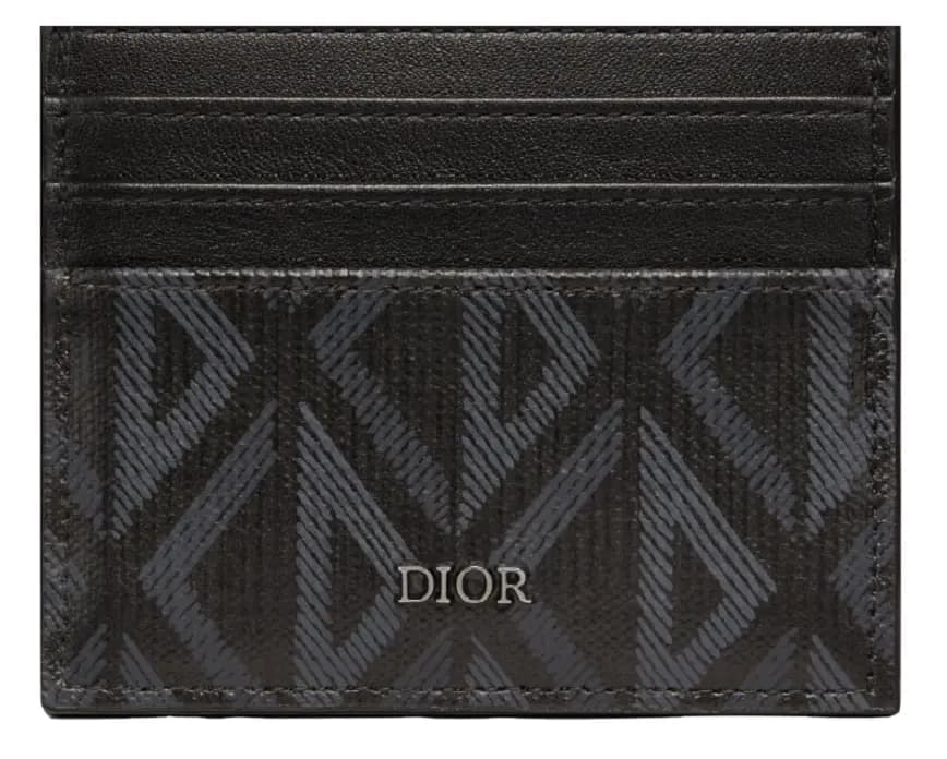 Ví Dior Card Holder 'Dior Black CD' 2ESCH135DCO-H43E