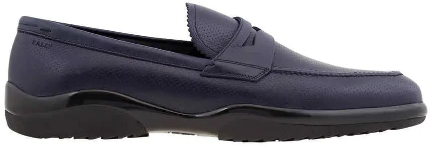 Giày Bally Micson Leather Penny Loafers 'Ink' 6220909
